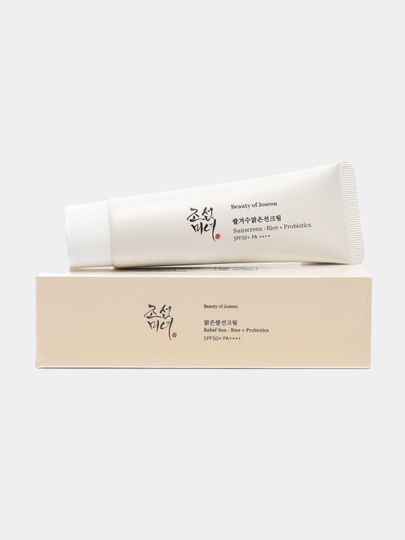 Quyoshdan himoya qiluvchi krem Beauty of joseon SPF50+,guruch va probiyotiklar bilan,50 ml - 