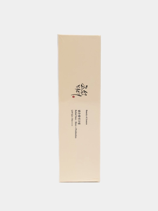 Quyoshdan himoya qiluvchi krem Beauty of joseon SPF50+,guruch va probiyotiklar bilan,50 ml