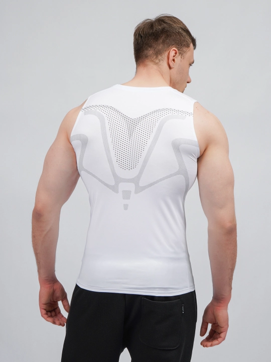 Erkaklar uchun mayka, kompression, sport, elastik, tez quriydigan, fitnes uchun
