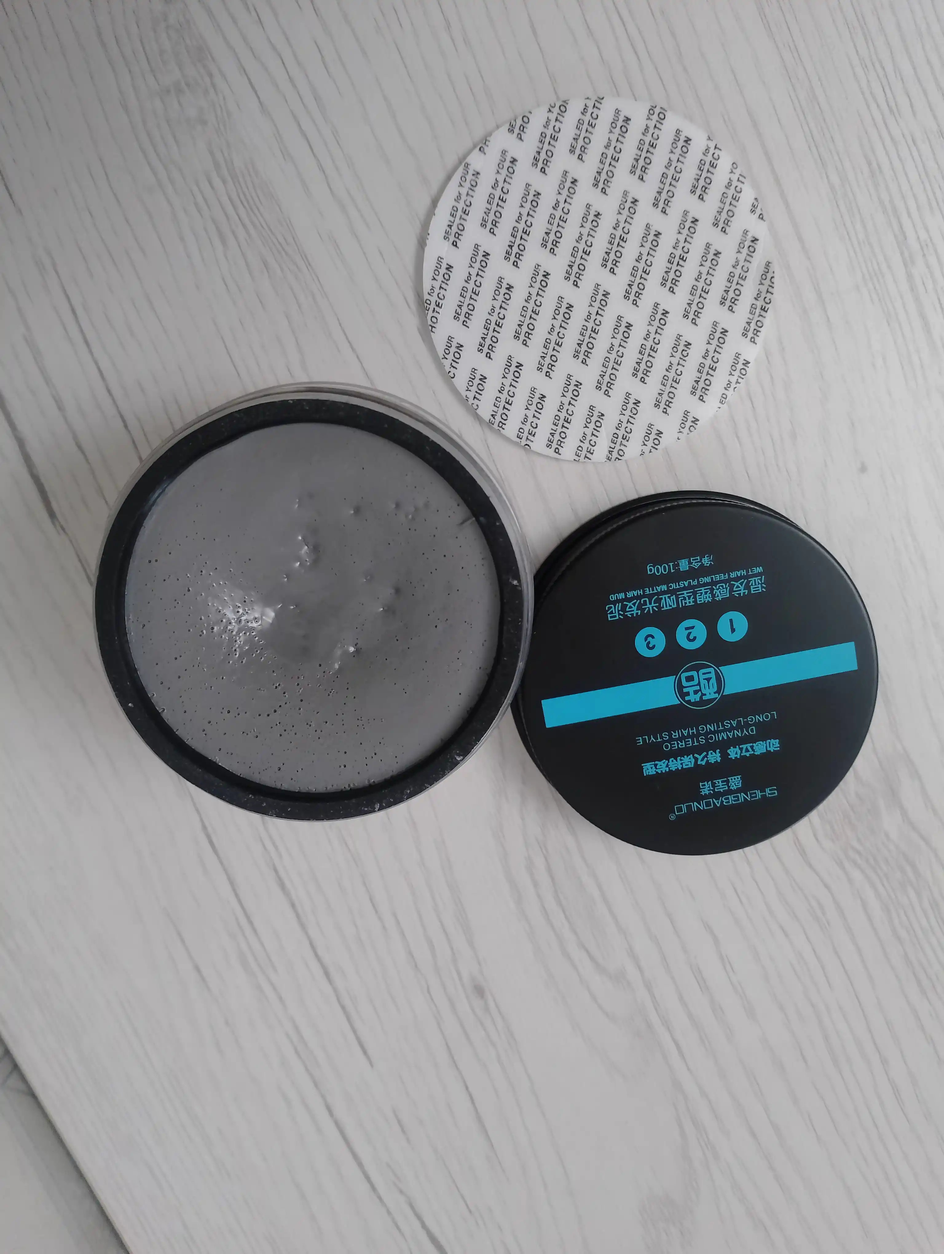 Soch va soqol uchun modellash pastasi mat effekt, 100 ml soch uchun gel vosk turmak uchun