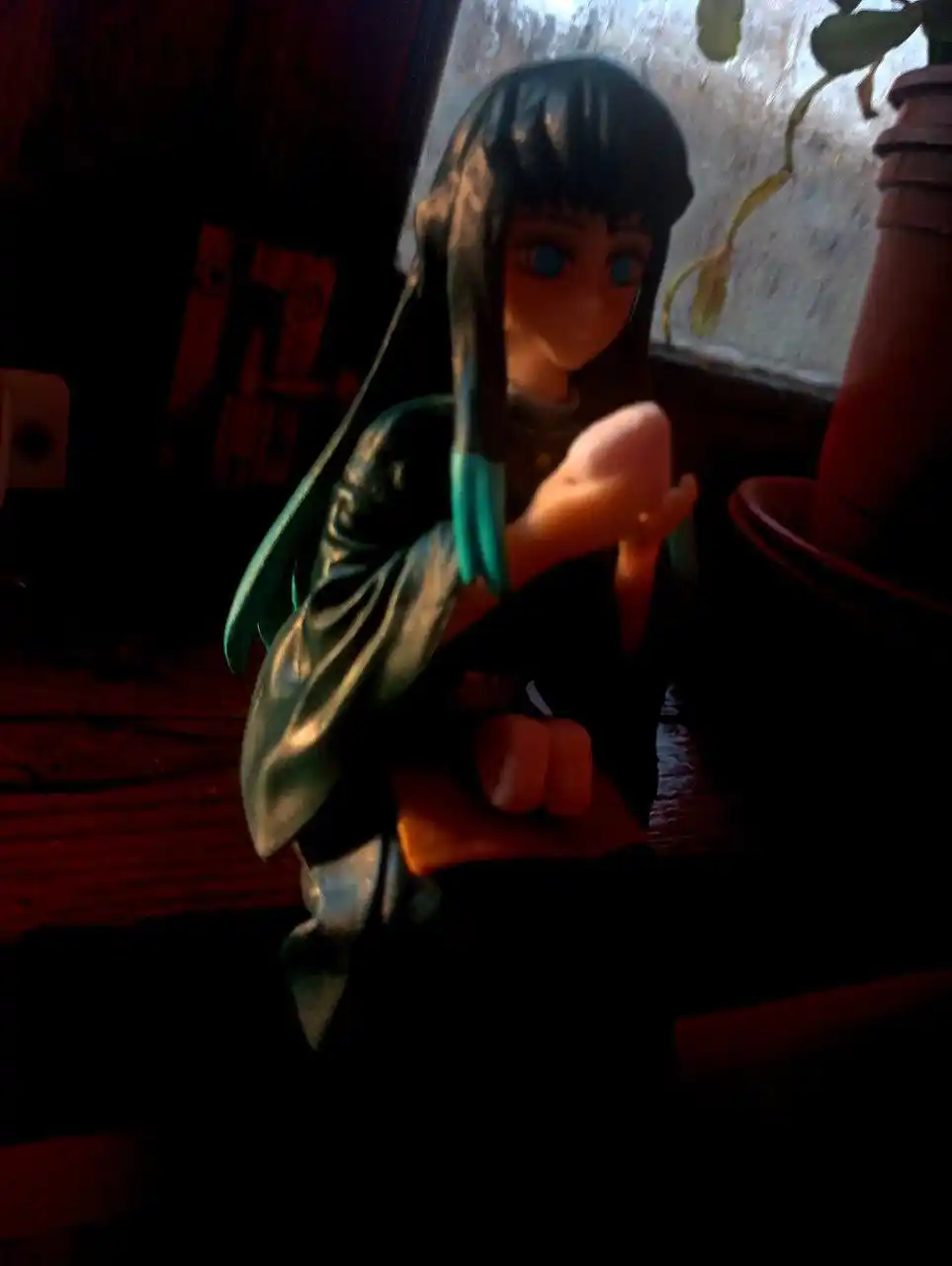 Demon Slayer anime figurkasi, kolleksion haykalcha, Iblisni Chopuvchi qilich