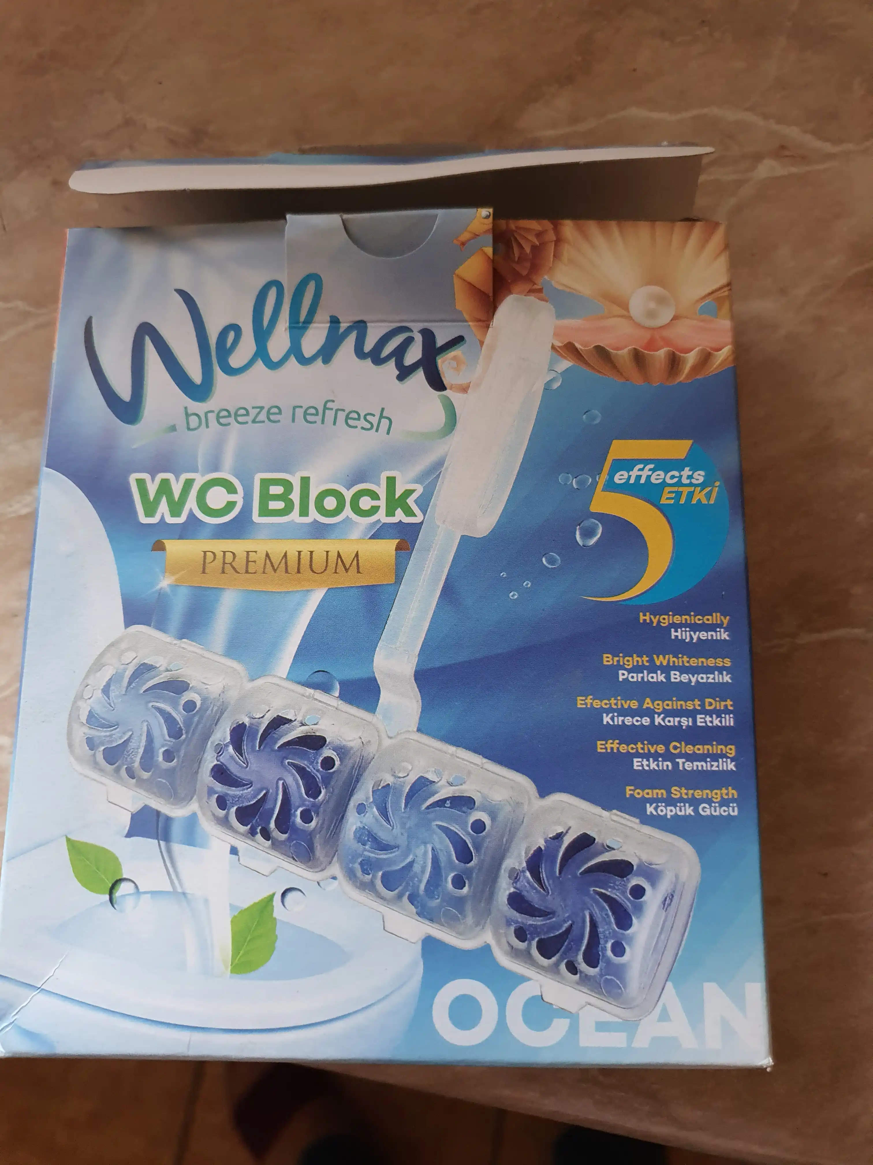 Tualet bloki Wellnax Ocean, 50 g