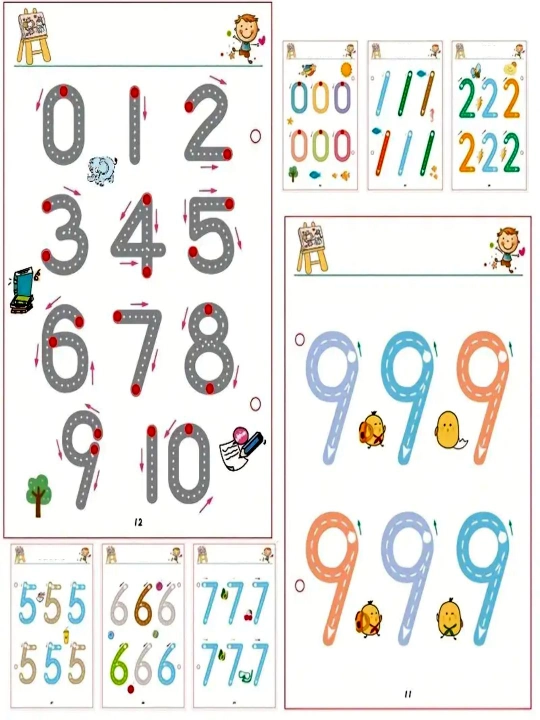  Qalam bilan boshqarishni mashq qilish kitobi BusyBook