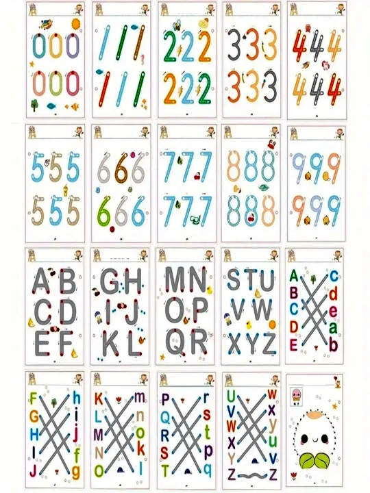  Qalam bilan boshqarishni mashq qilish kitobi BusyBook