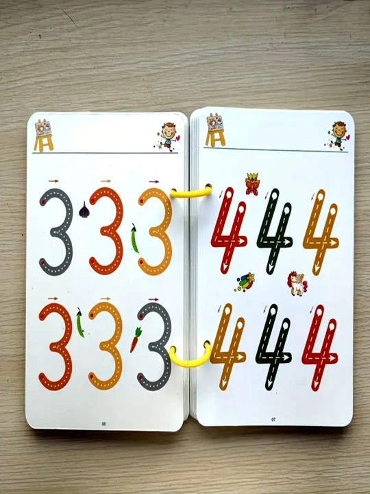  Qalam bilan boshqarishni mashq qilish kitobi BusyBook