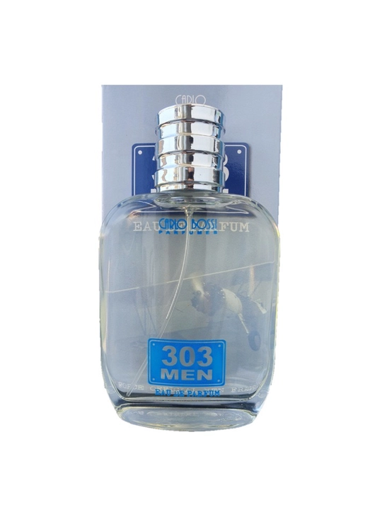 Erkaklar uchun Carlo Bossi 303 MEN parfyumlangan suvi, 100 ml