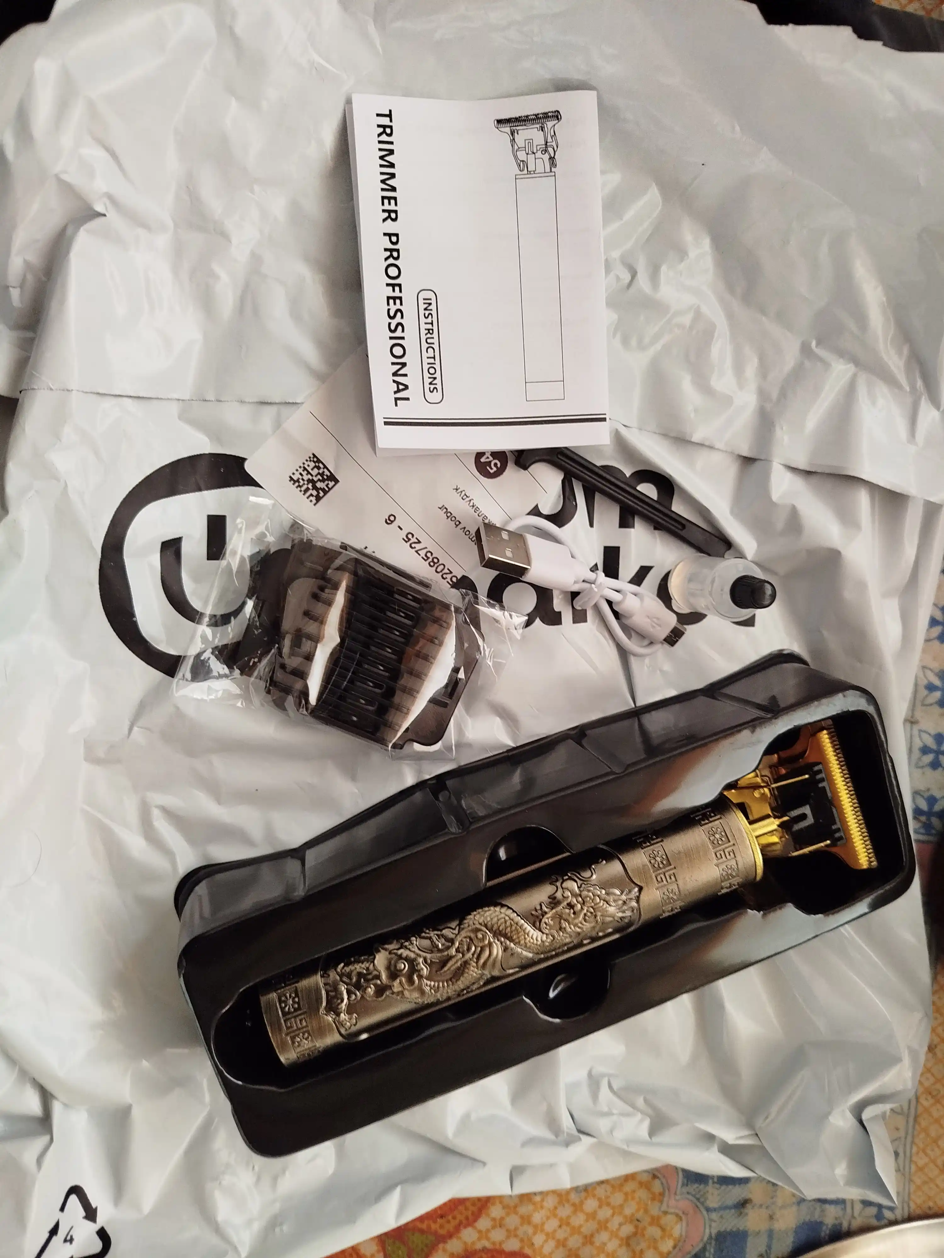 Mashinka, soch va soqol oladigan mashinka, Trimmer, ustara, Vintage T9
