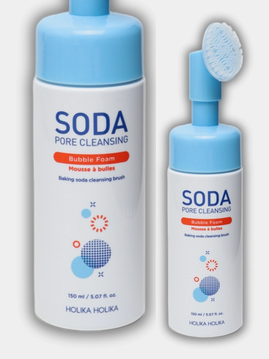 Очищающая пенка для умывания, пенка Soda от Holika Holika 150 мл