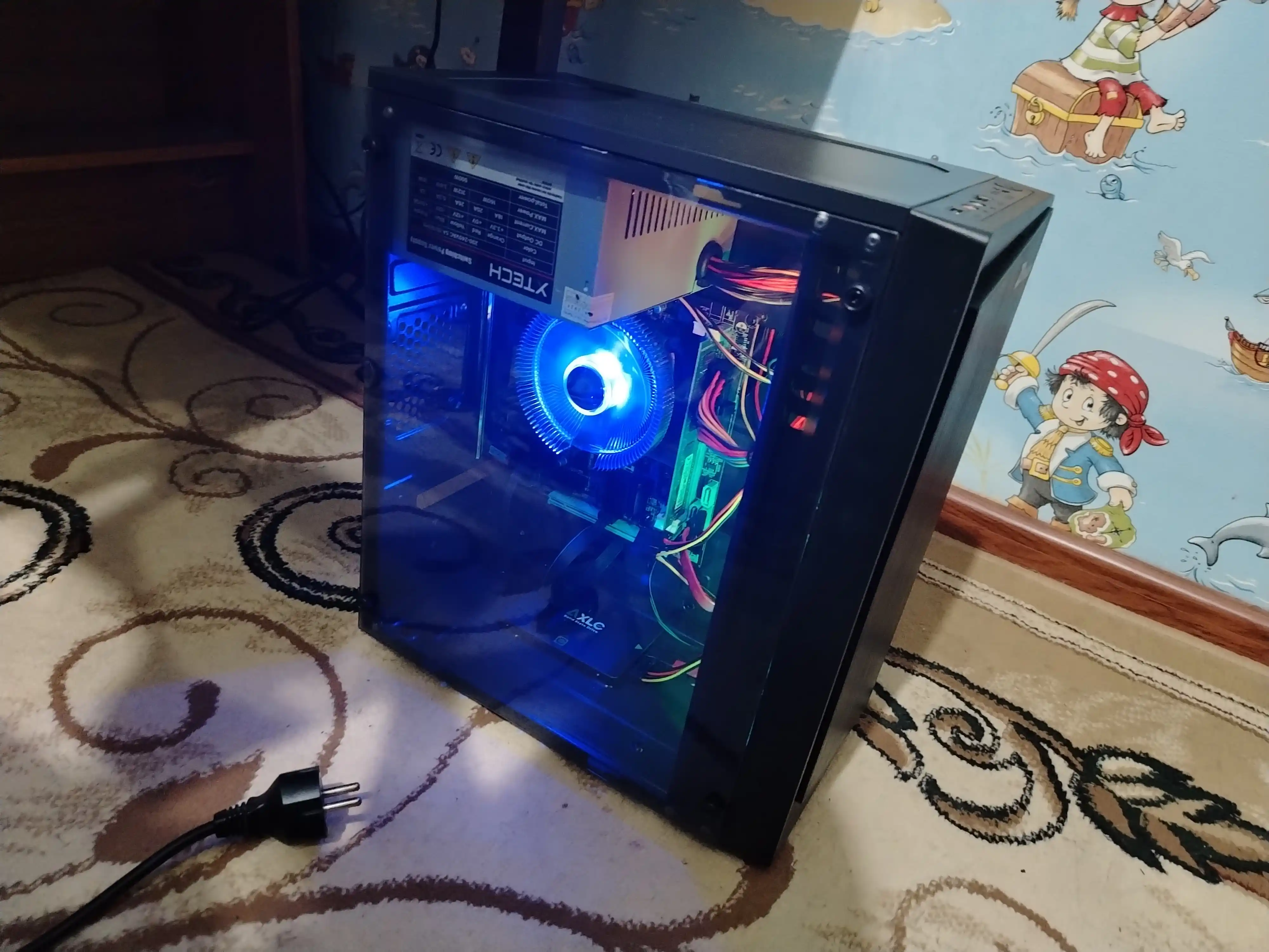 Готовый компьютер, системный блок Core i5, 8Gb ОЗУ, SSD 128 256 512Gb RGB кейс + бонус