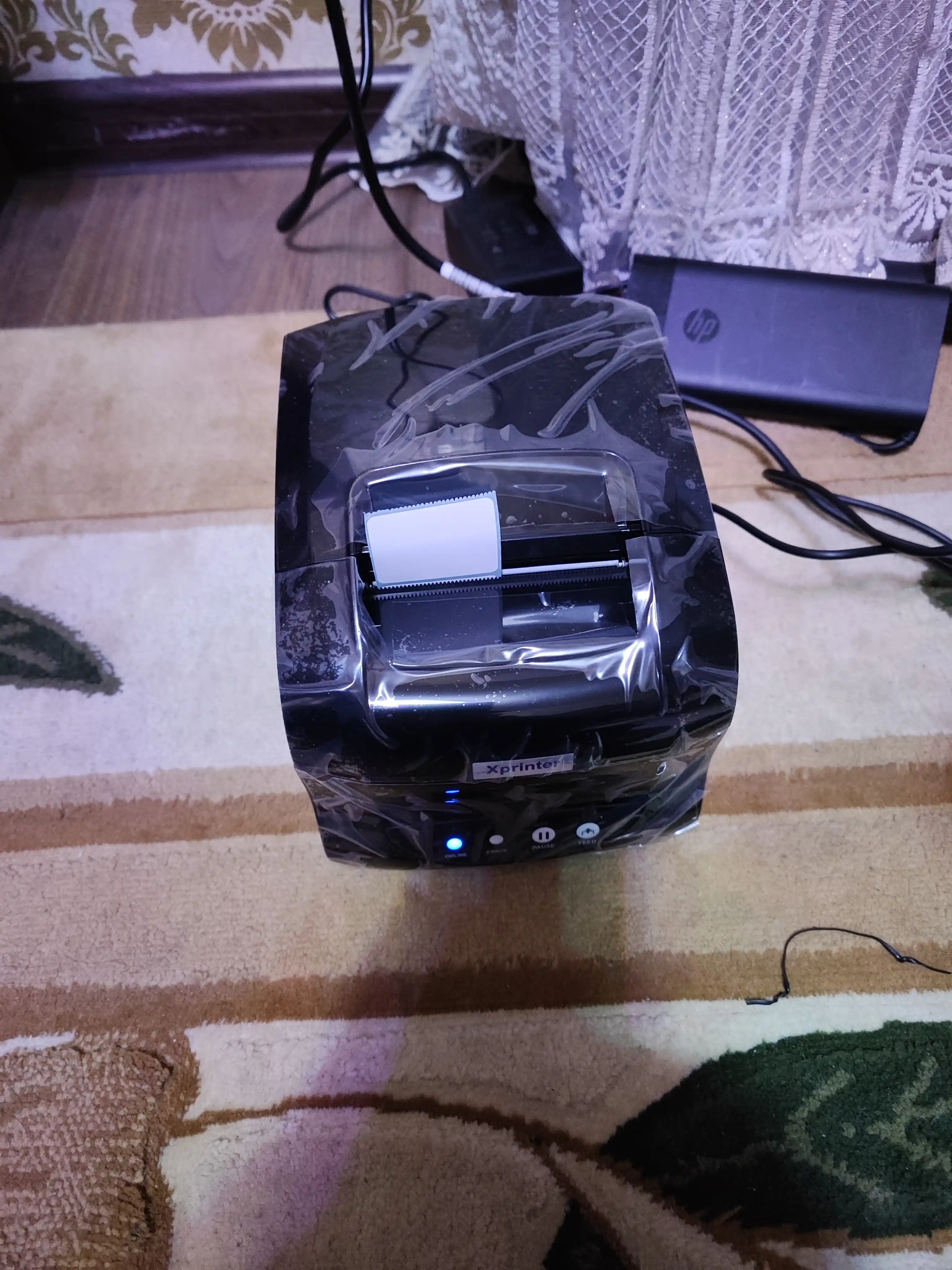 Термопринтер этикеток и для чека Xprinter XP-365B, 80 мм, 127 мм/s USB