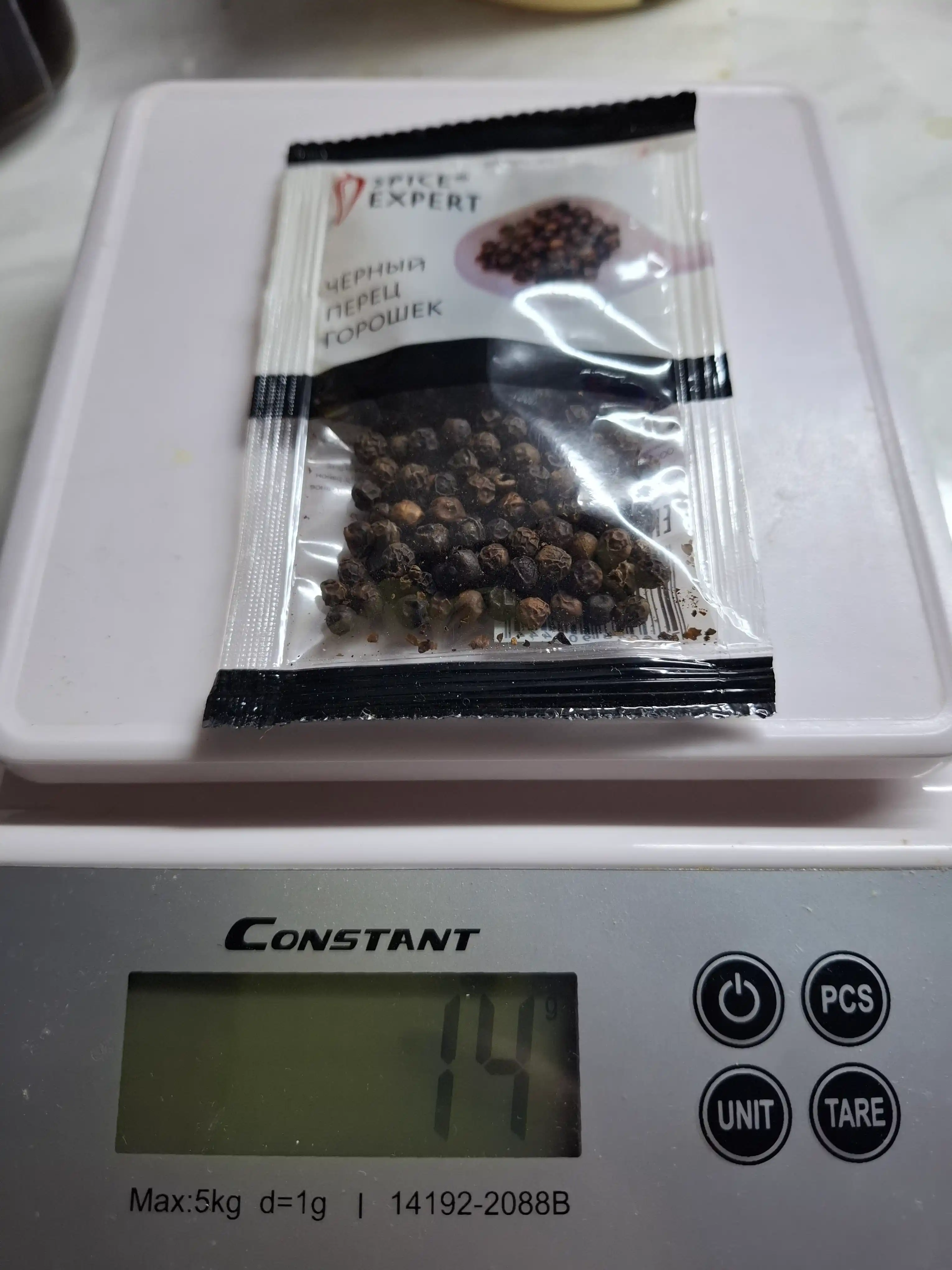 Qora Murch no'xatli SPICE EXPERT, 15 g