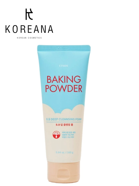 Очищающая пенка для снятия BB-крема с содой ETUDE Baking Powder B.B Deep Cleansing Foam - 