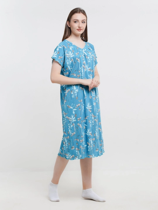 Женская ночная рубашка, домашняя, ночные сорочки - 