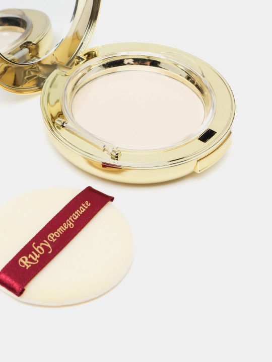 Пудра для лица с запаской Ruby Pomegranate SPF45/PA++, №13 гранат рубиновый, 2 слоя