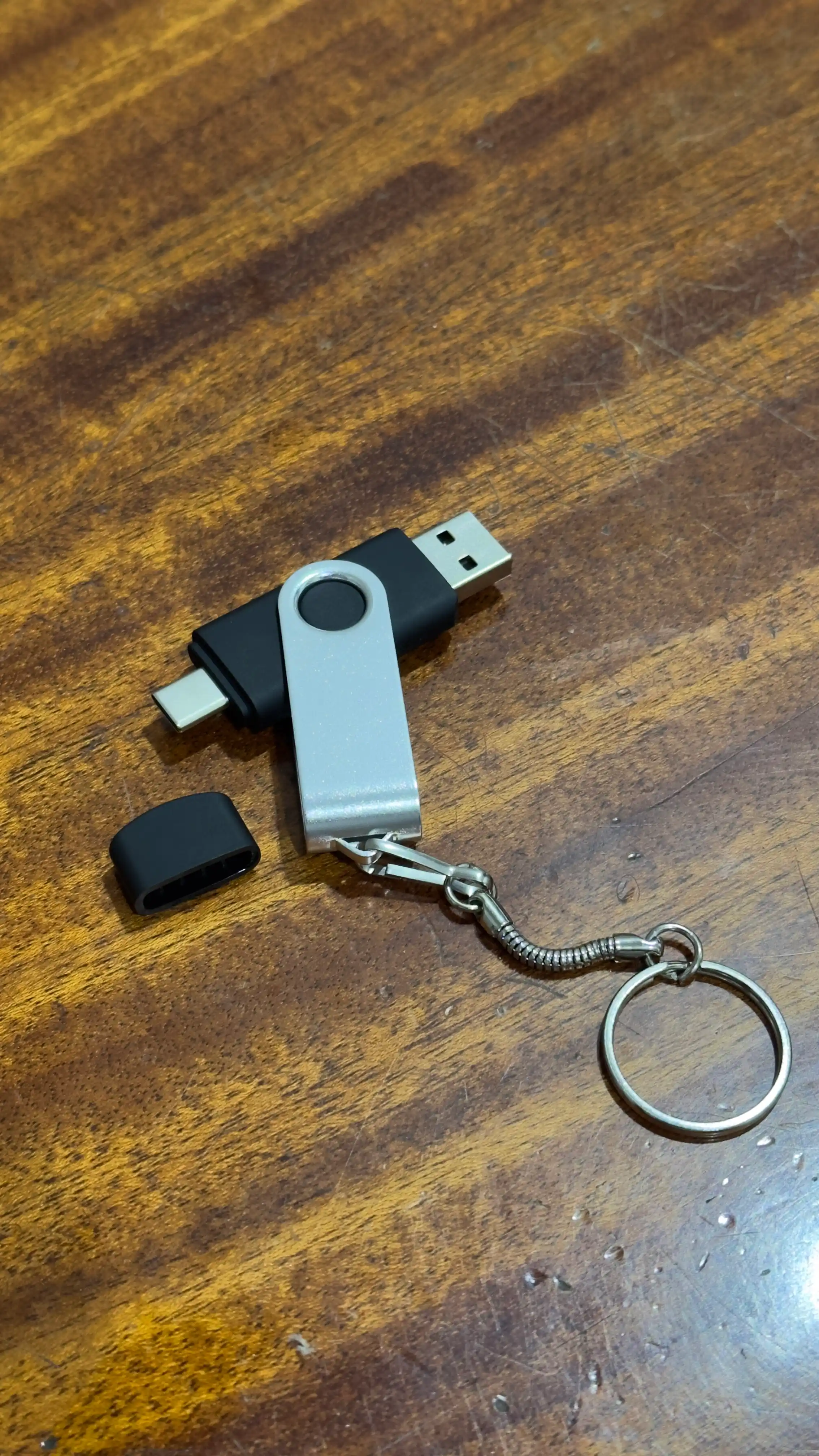 OTG fleshka, USB, Type-C, xotira kartasi 4 GB, 8 GB, 16 GB, 32 GB, 64 GB, 128 GB, 256 GB