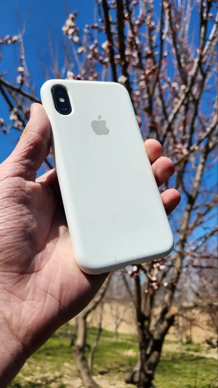 Чехол на iPhone XS/X, силиконовый