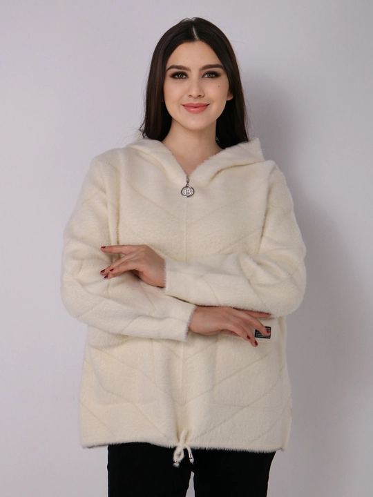 Angora ayollar paltosi