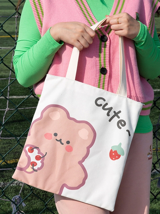 Shopper sumkasi, ayollar uchun, kundalik, yelkaga osiladigan, 37*33 sm - 