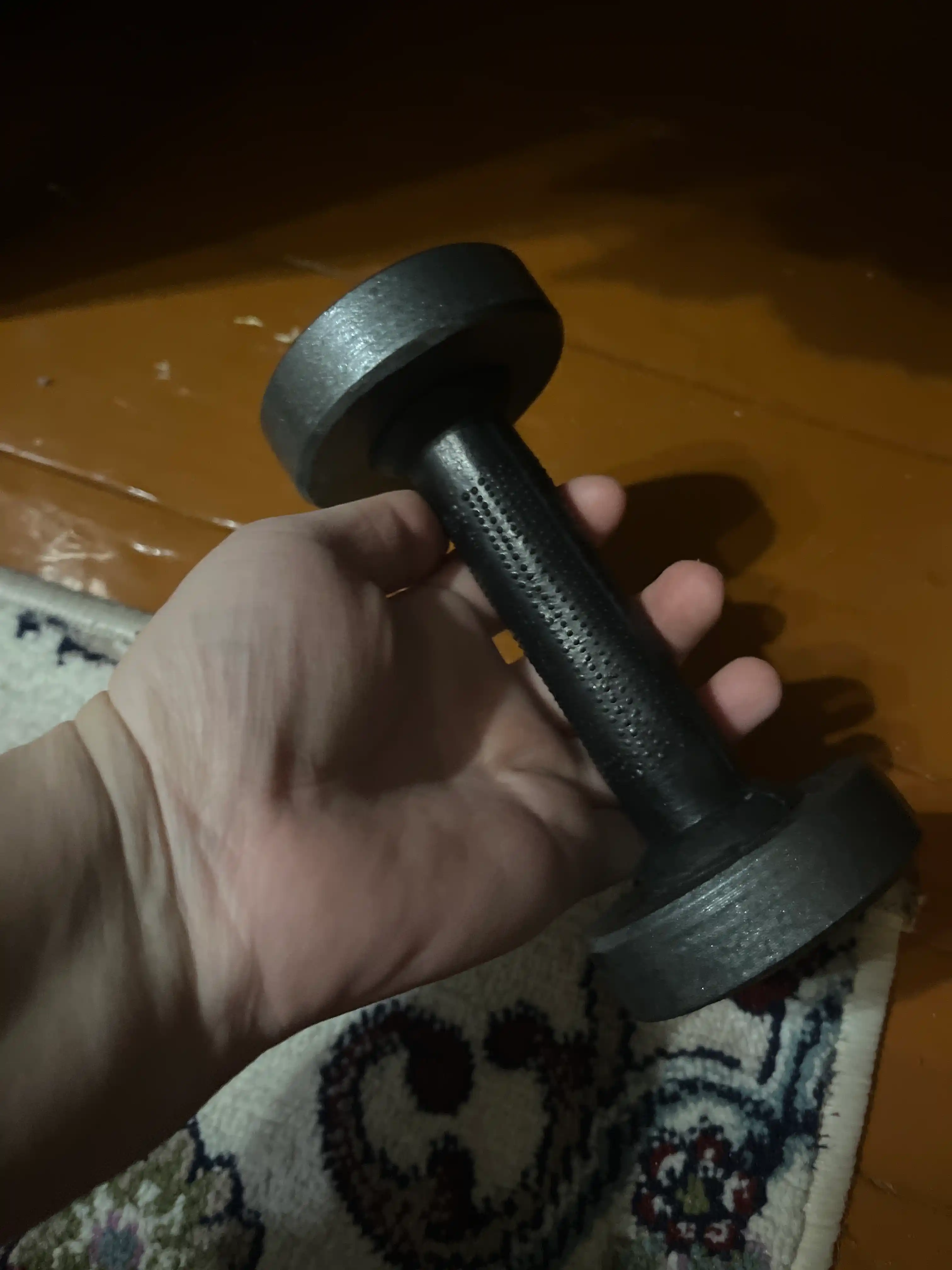 Quyma temir dumbbell, gantellar 0.5, 1, 1.5, 2, 3 kg