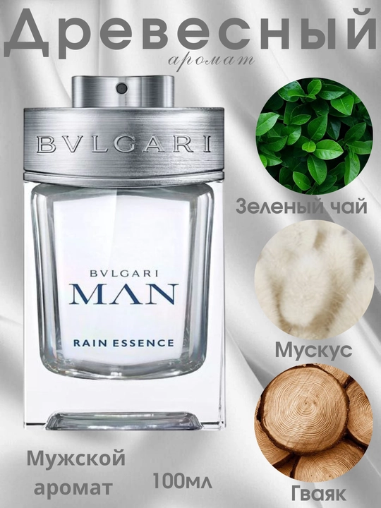 Мужская парфюмерная вода Rain Essence, 100 мл - 