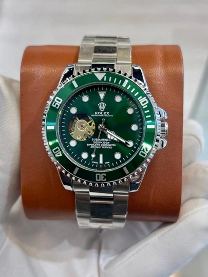Мужские часы Submariner, Daytona, GMT-Master II, Oyster Perpetual Datejust — VINTAG1-280W039-ТЕМНЗЕЛ