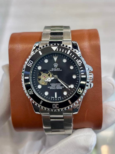Мужские часы Submariner, Daytona, GMT-Master II, Oyster Perpetual Datejust — VINTAG1-280W039-ХРОМ