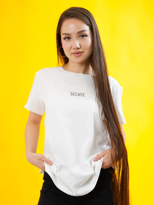 Ayollar va erkaklar uchun, oq va qora rangdagi futbolka, unisex, 100% paxta
