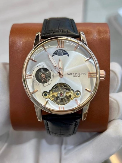 Мужские механические часы Patek Philippe — WATCH11-280W126-ПРОЗР