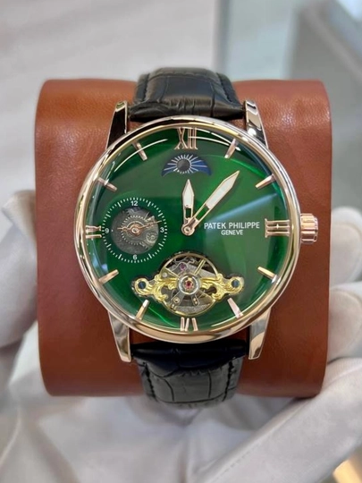 Мужские механические часы Patek Philippe, для тех, кто ценит настоящее качество! — IWATCHE-280W134-ЗЕЛХАКИ