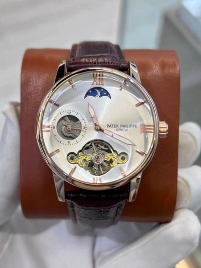 Мужские механические часы Patek Philippe, для тех, кто ценит настоящее качество! — IWATCHE-280W134-ЗОЛОТ