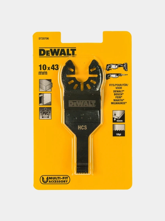 Пильное полотно по дереву DeWALT 10x43мм DT20706-QZ - 