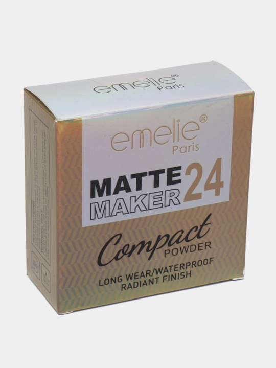 Emelie matlovchi upa, 01 va 02, 2 tasi 1 da, 24 soat mat tekislaydi, SPF 15