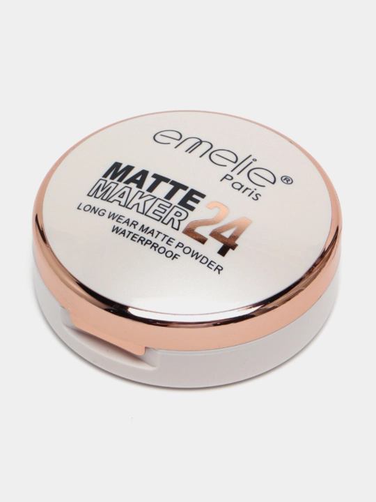 Emelie matlovchi upa, 01 va 02, 2 tasi 1 da, 24 soat mat tekislaydi, SPF 15