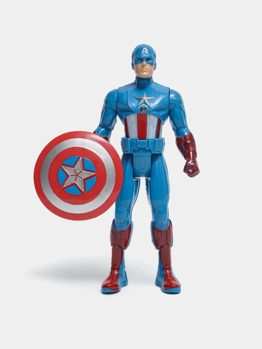 Мстители мини герои, Ironman, Cap America, Thor, Hulk, 20 см, 3+, Китай - 