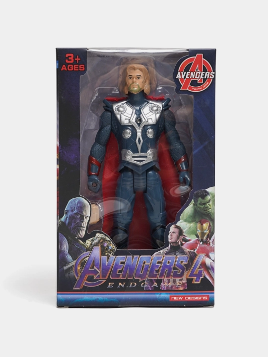 Мстители мини герои, Ironman, Cap America, Thor, Hulk, 20 см, 3+, Китай