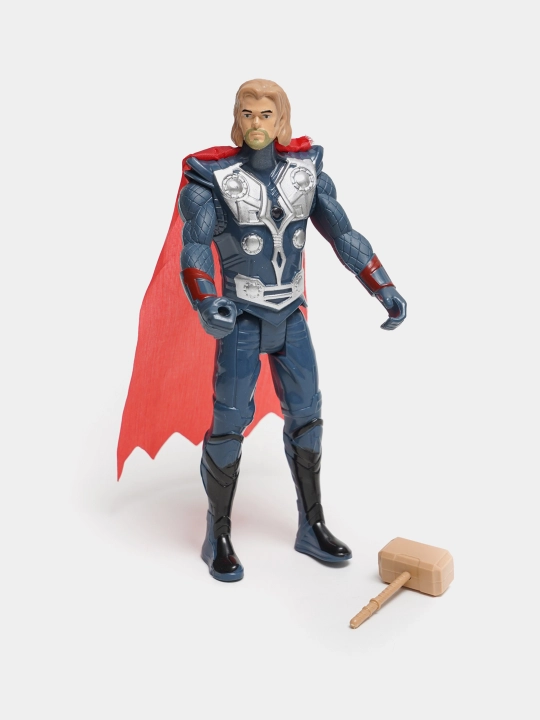 Мстители мини герои, Ironman, Cap America, Thor, Hulk, 20 см, 3+, Китай