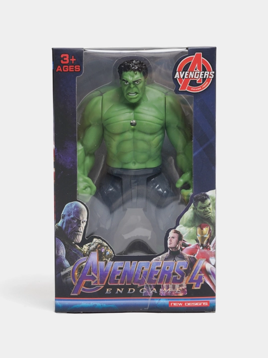 Мстители мини герои, Ironman, Cap America, Thor, Hulk, 20 см, 3+, Китай