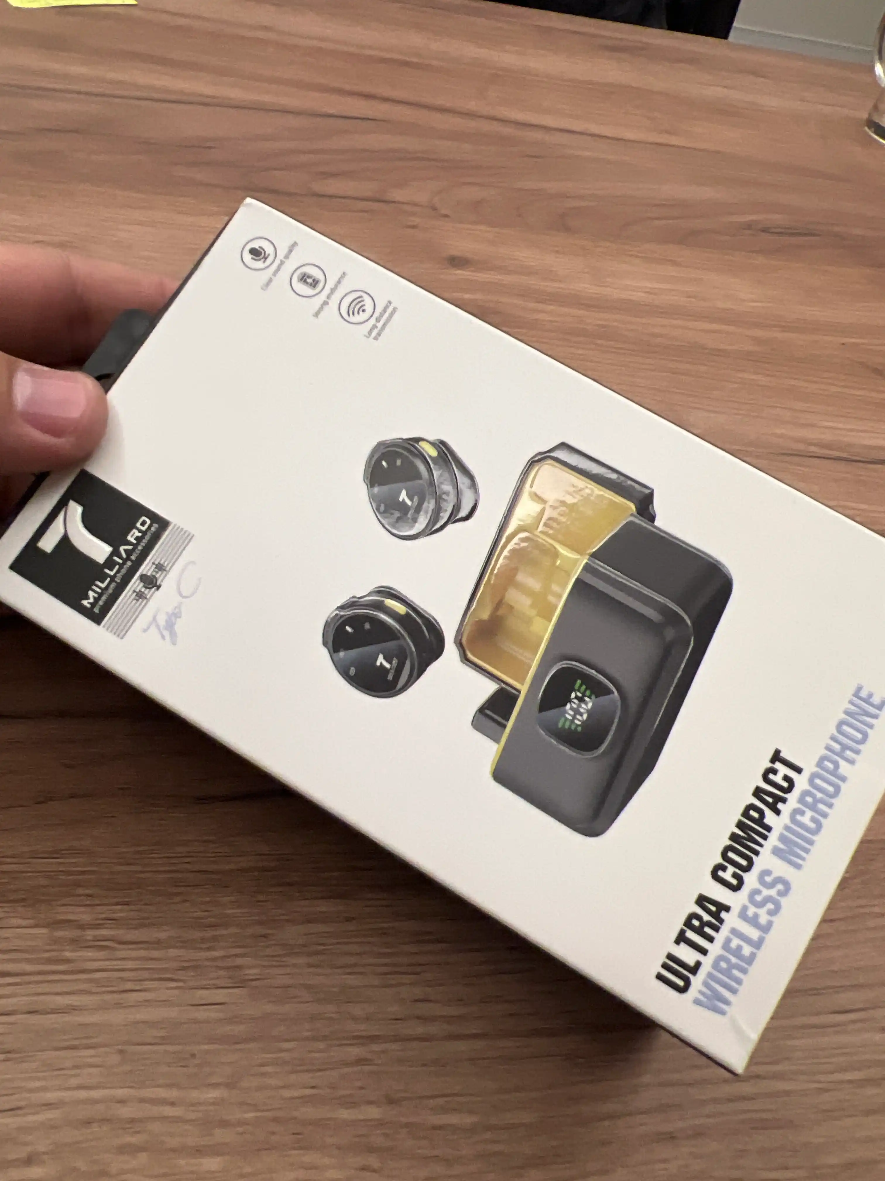 Simsiz mikrofon 7 Milliard Ultra Compact iPhone va Android
