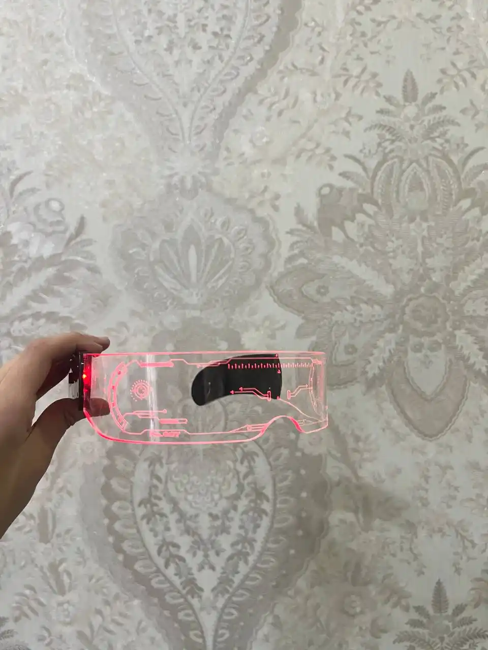 Очки светящиеся LED, для вечеринки, унисекс