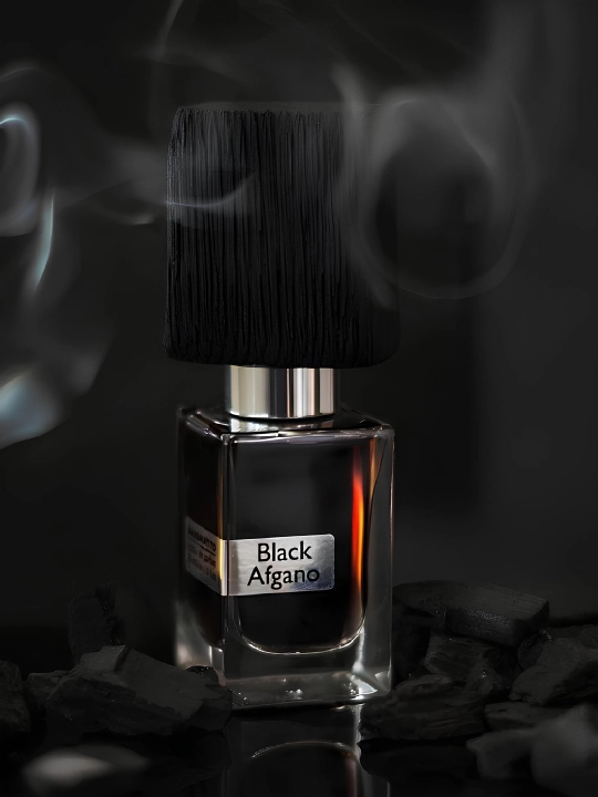 Erkaklar atiri Black afgano NASOMATTO