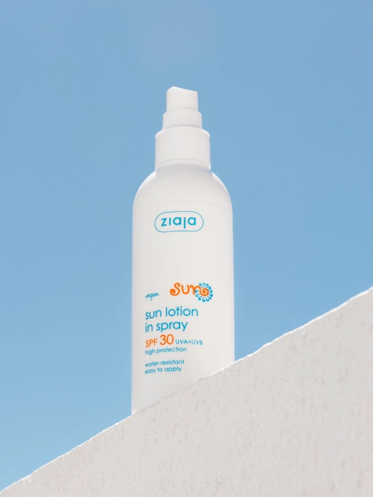 SPF30 quyoshdan himoyalovchi sut spreyi - yengil himoya - 170 ml