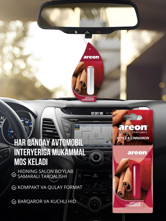 Освежитель для машины Areon Mon Liquid, ароматизатор, диффузор для авто, 5 мл