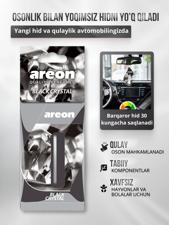 Освежитель для машины Areon Mon Liquid, ароматизатор, диффузор для авто, 5 мл