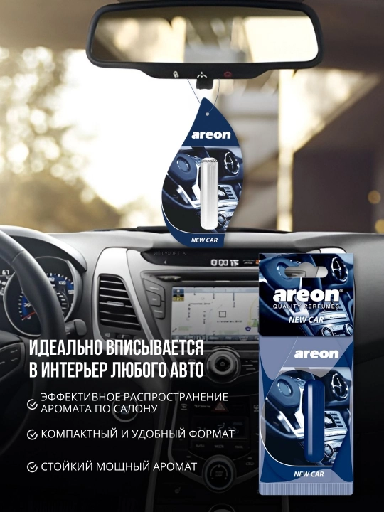 Освежитель для машины Areon Mon Liquid, ароматизатор, диффузор для авто, 5 мл