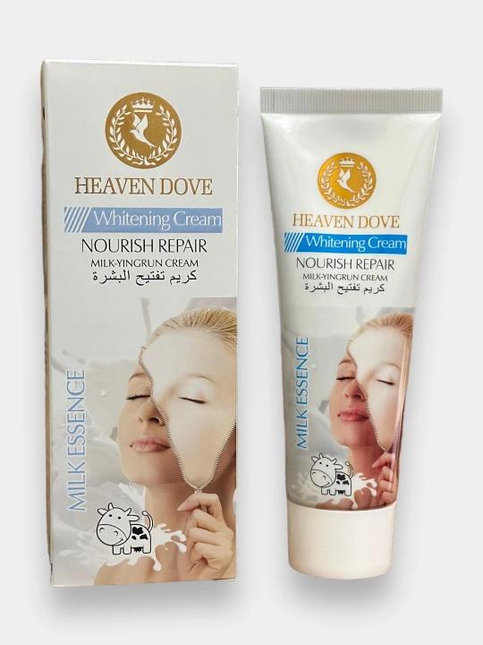 Крем для лица отбеливающий и увлажняющий Heaven Dove Nourish Repair, 120 г - 