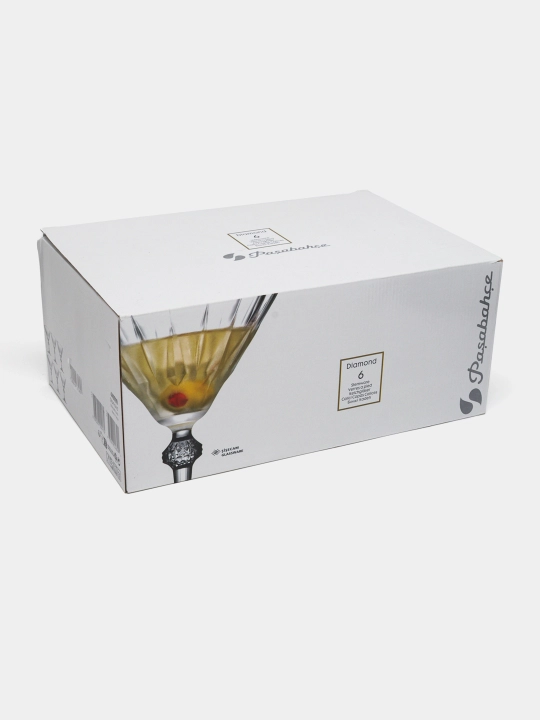 Бокал PASABAHCE DIAMOND 44009900, 238 мл, 6 шт, 6х4, 1028221