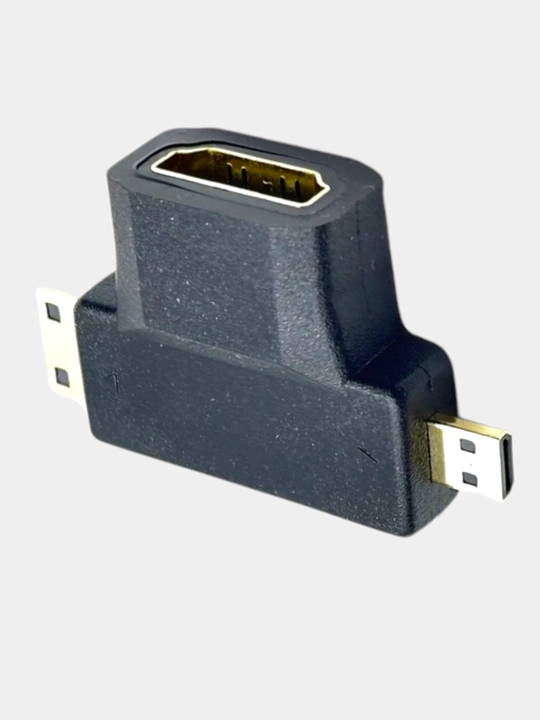 HDMI-dan mikro va mini adapterlar va ulagichlar