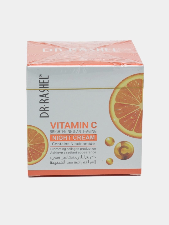Ночной антивозрастной крем для лица Dr. Rashel Vitamin С brightening, 50 г - 