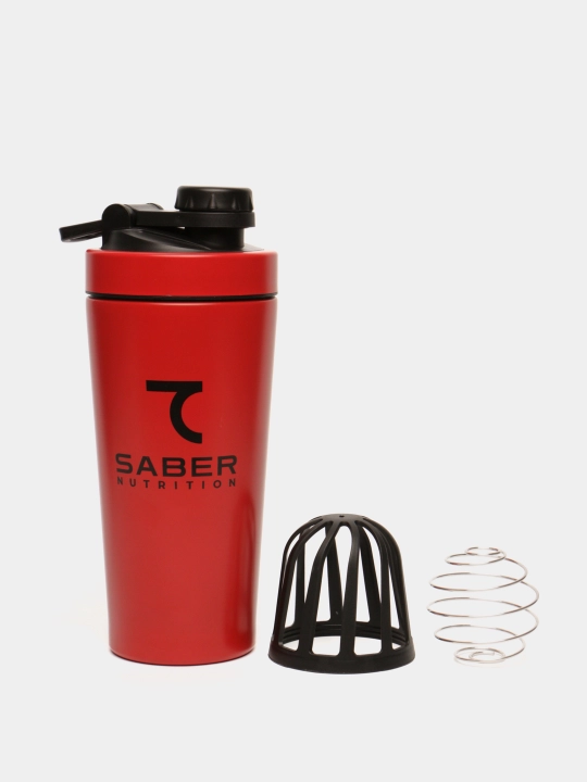 Shaker, 7saber shishasi, metall, 750 ml
