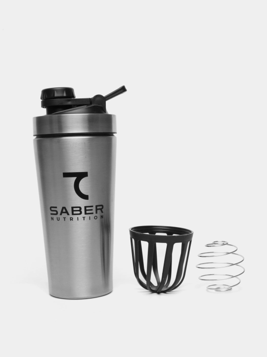 Shaker, 7saber shishasi, metall, 750 ml